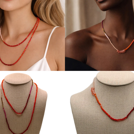 Canyon Sunset Layering Necklaces Bundle