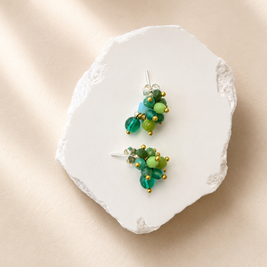 products/emerald-forest-green-gemstone-cluster-studs1