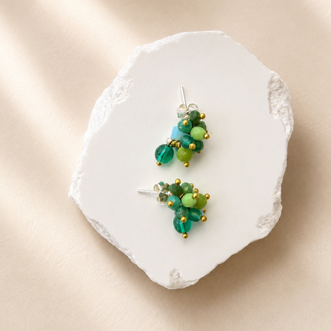 products/emerald-forest-green-gemstone-cluster-studs1