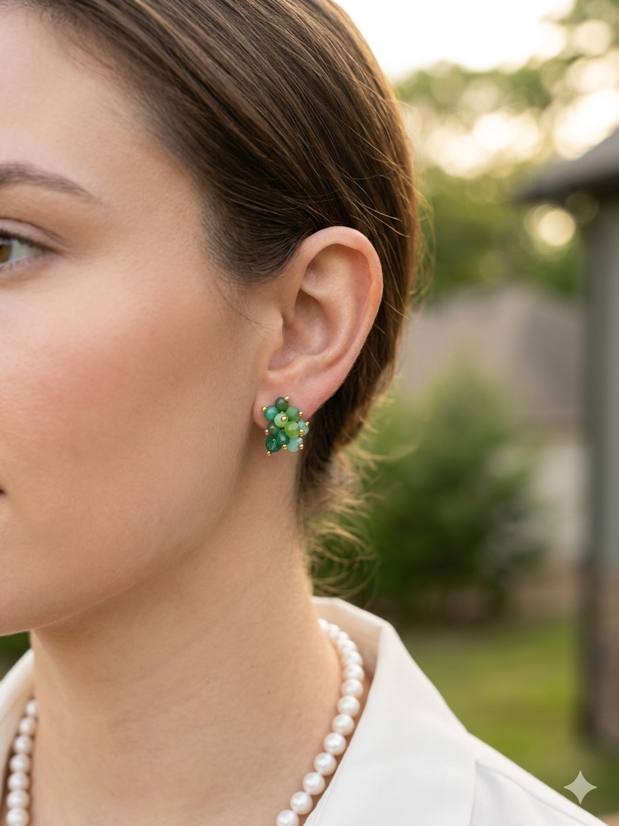 products/emerald-forest-green-gemstone-cluster-studs2